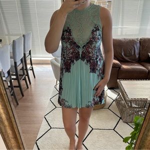 Free People lace mini dress